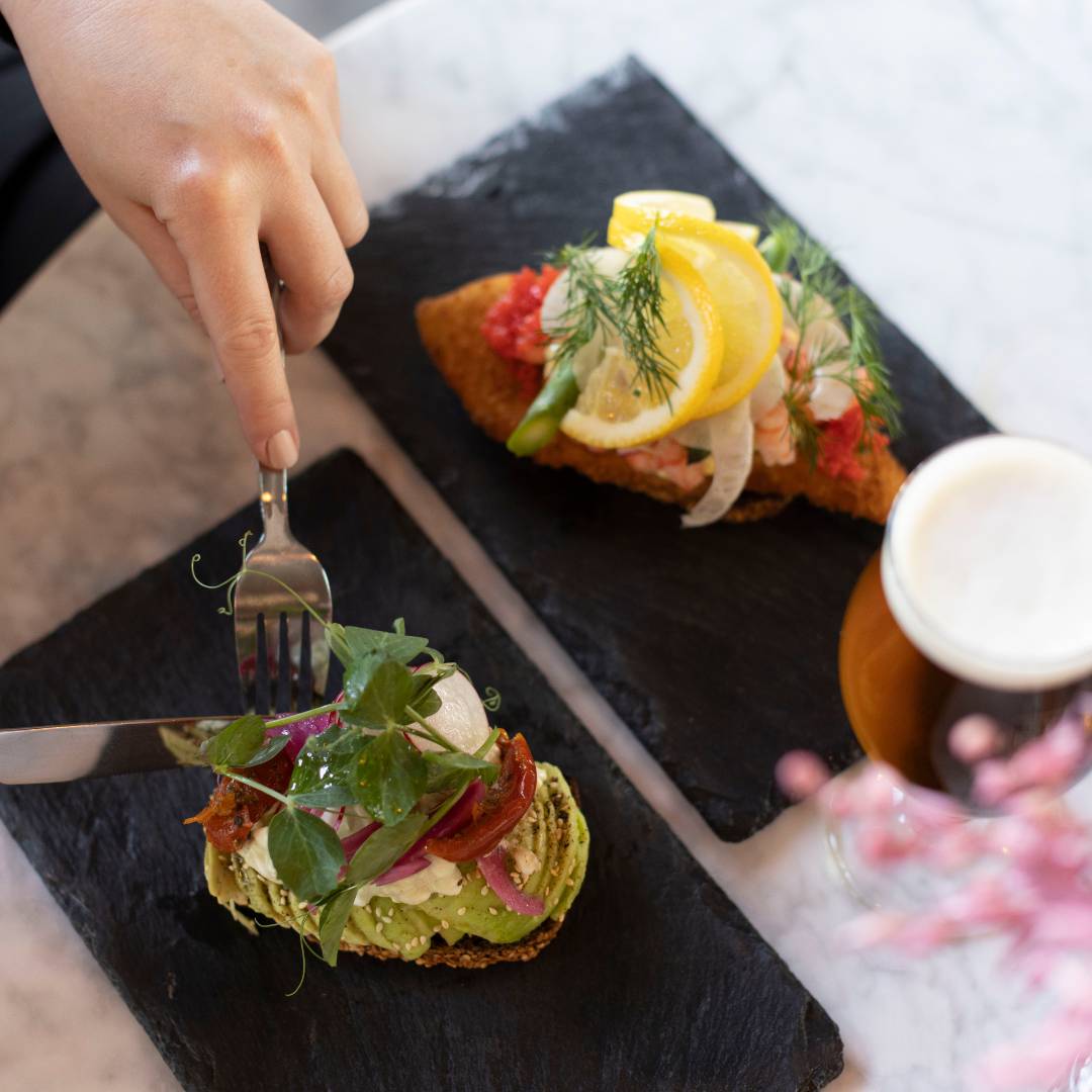 Smørrebrød og øl fra Bistronomi i Amager Centret 